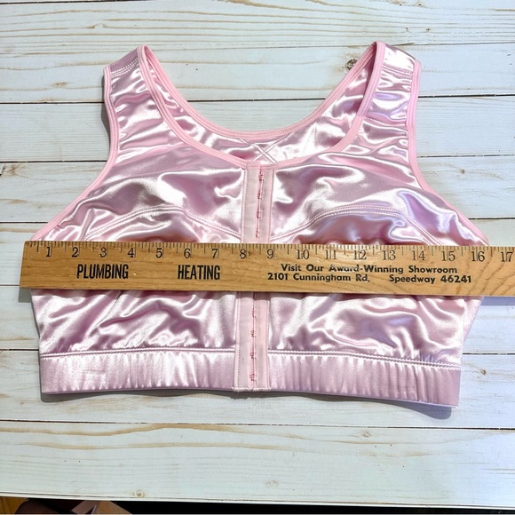 ENELL SPORT HIGH IMPACT BRA Light Pink Size 3 38DD 38DDD 40D 40DD - Picture 11 of 12